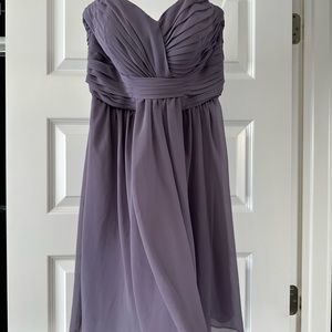 Lilac bridesmaid/prom/cocktail dress!